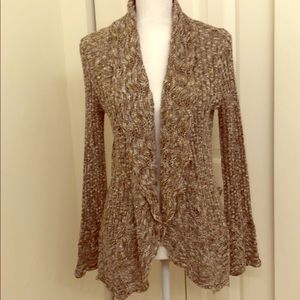 Dressbarn Knitted Cardigan, flared sleeves MPetite